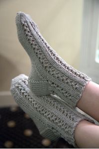 Lace Bed Socks