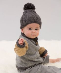 Handsome Sweater and Hat
