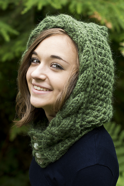 Knitting Patterns Galore - Knockma Hood
