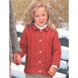 Girl's Cuddly Cables Cardigan