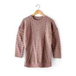 Directional Cables Sweater
