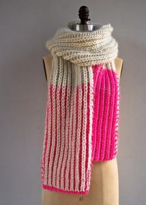Color Dipped Scarves