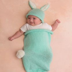 Cottontail Bunny Cocoon & Hat