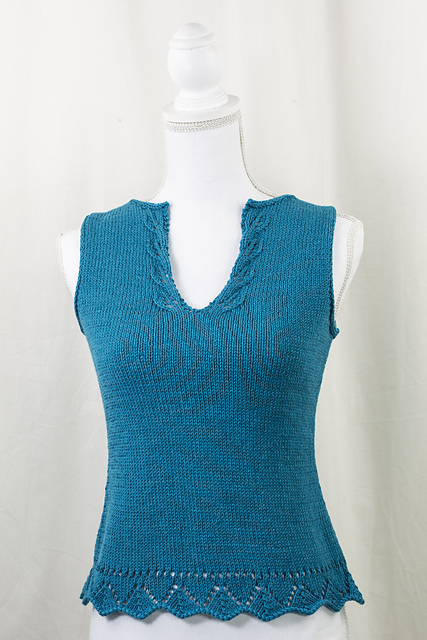 Knitting Patterns Galore - Just A Little Fancy