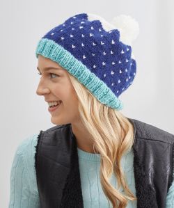 Snow-Speckled Hat