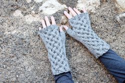 Celtic Cable Fingerless Gloves