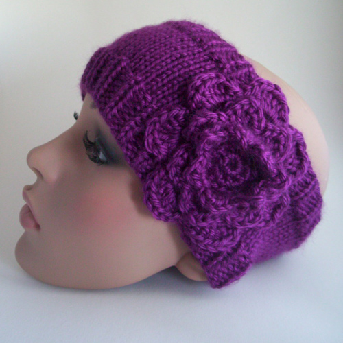 Knitting Patterns Galore - The Whitney Headband
