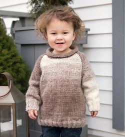 Easy Toddler Raglan Sweater