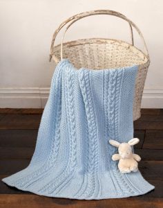 Little Boy Blue Baby Blanket