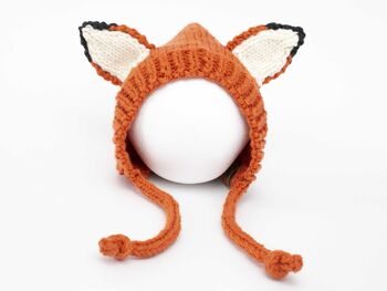 Fox Ears Pixie Bonnet Hat
