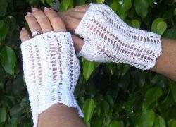 Always and Forever Fingerless Mitts