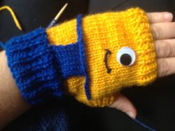 Despicable Me Minion Fingerless Gloves