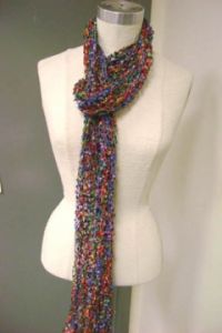 Cancun Summer Ribbed Scarf