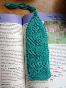 Pretty Bookmark With Eyelet Lace