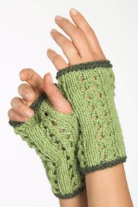 Patterned Fingerless Gloves