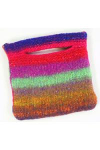 Small 1-Ball Felted Purse