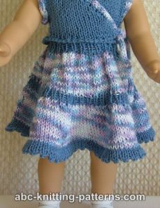 American Girl Doll Flared Two-Tier Skirt
