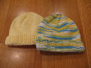 Knitting Patterns Galore - Basic Newborn Hat