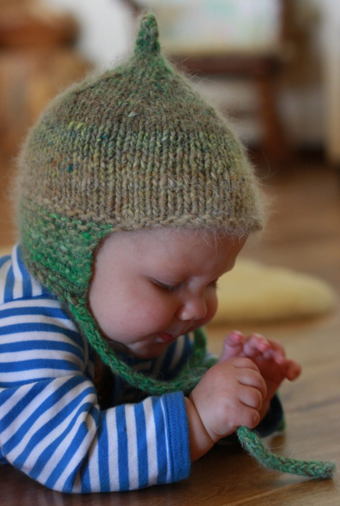 Modèles de tricot à gogo Bonnet tricoté pour bébé