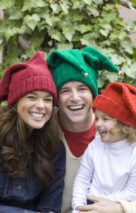 Jingle Bells Family Hats