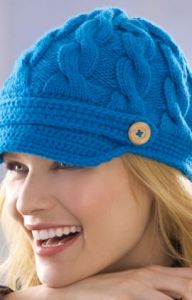 Newsy Cabled Cap