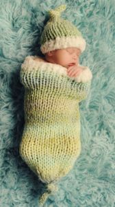 Sweet Dreams Baby Cocoon and Hat Set
