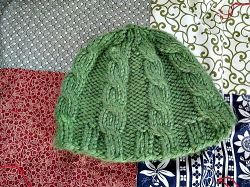 Chunky Knit Cabled Hat 