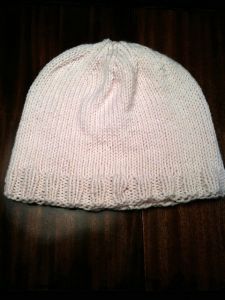Simple 2x2 Rib Trim Hat