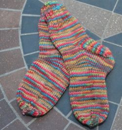 Simple Toddler Socks by Sarah E White