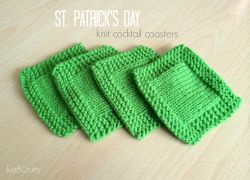 St. Patrick's Day Cocktail Coasters