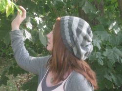 My Striped & Slouchy Hat