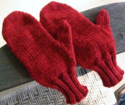Mittens From the Top: Any Size, Any Gauge, Top-Down