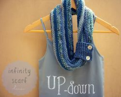 Up-Down Infinity Scarf