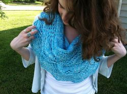 Turquoise Summer Scarf 