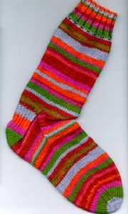 56 Stitch 56 Row Sock