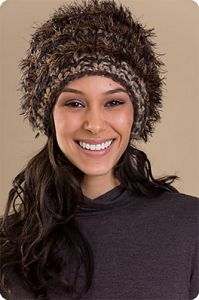 Striped Slouchy Hat