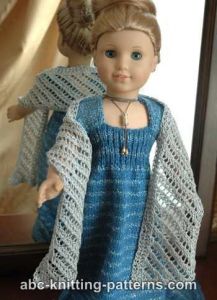 American Girl Doll Lace Wrap