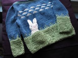 Spring Meadows Toddler Sweater