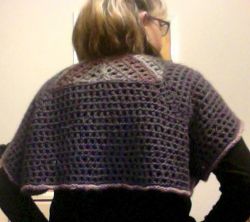Triangles Shawl - With Buttons