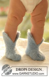 Baby Felted Slippers