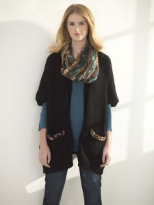 Easy Rectangle Cardigan And Cowl