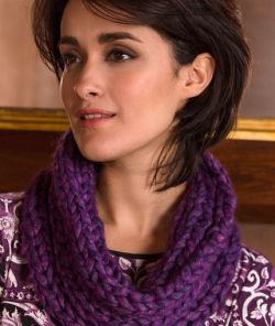 Purple Passion Cowl