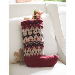 Fair Isle Stocking