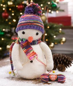 Knitting Snowman