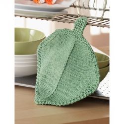 Garden Leaf Dishcloth