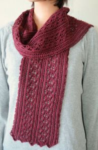 Bourdeaux Lace Scarf