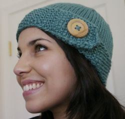 Robin's Egg Blue Hat