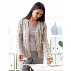 Lace and Cable Cardigan
