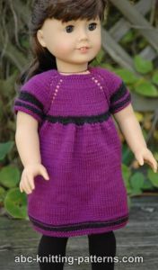 American Girl Doll Night in October Dress