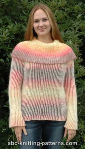 Reversible Brioche Sweater